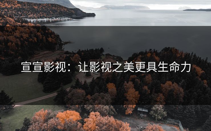 宣宣影视：让影视之美更具生命力